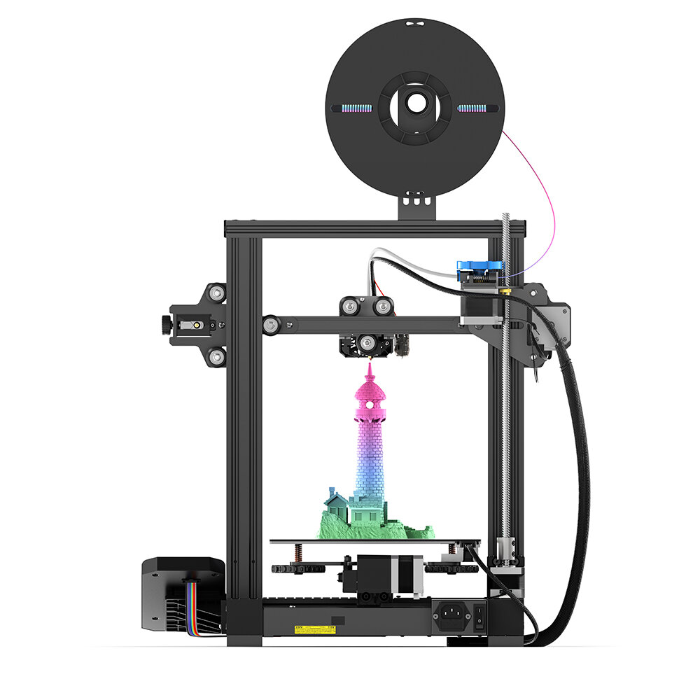 Creality 3D® Ender-3 V2 Neo 3D Printer 220*220*250mm Print Size with CR-Touch Auto Leveling/Full-metal Bowden Extruder